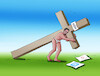 Cartoon: kdhkriz (small) by Lubomir Kotrha tagged slovakia,elections,new,government,greek,way,debts