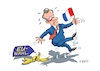 Cartoon: Ausrutscher (small) by RABE tagged wahl,wahlomat,wahlkämpfer,europawahl,landtagswahl,wähler,wahlplakate,rabe,ralf,böhme,cartoon,karikatur,pressezeichnung,farbcartoon,tagescartoon,briefwahl,briefwähler,stimmzettel,brief,briefkuvert,wahlergebnisse,macron,präsident,ausrutecher,banane,bananenschale,rücktritt,vertrauensfrage,paris