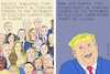 Cartoon: Trumps Learning Disability (small) by Barthold tagged donald,trump,president,usa,allegation,collusion,conspiracy,foreign,power,election,competitor,joe,biden,hunter,ukraine,wolodymyr,selenskyj,volodymyr,zelensky,phone,call,prosecution,abuse