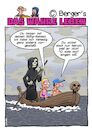 Cartoon: Pauschaltourismus (small) by Chris Berger tagged tourismus,internet,billigreisen,styx,fährmann,venedig