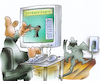 Cartoon: Sicherheit im Netz (small) by HSB-Cartoon tagged internet,internetsicherheit,passwort,code,digital,datensicherung,cyberkriminalität,hacker,user,computersicherheit,passwortgesichert,datenklau,cyberkriminelle,phishing,spam,identitäätsdiebstahl,ransomware,malware,cyberangriffe,cyberattacke,computerkriminallität