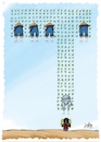 Cartoon: 4-The era of AI (small) by YL tagged ai,rice,farming,robots,labor