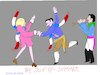 Cartoon: The joy of the Second round (small) by gungor tagged the,joy,after,french,election,2024