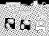 Cartoon: Handyhülle (small) by bob schroeder tagged handy,hülle,haut,mensch,menschenhaut,menschlich,steuerung,implantat,cyborg