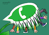Cartoon: Soul Eater. (small) by Cartoonarcadio tagged whatsapp,facebook,social,network,internet