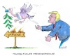 Cartoon: Friedenstaube für Selenskyj (small) by mandzel tagged trump,friedensstifter,ukraine,friedenstaube,usa,russland,putin,selenskyj