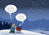 Cartoon: Jahresvorschau (small) by Dodenhoff Cartoons tagged orakel,astrologie,sterne,lügen,nicht,winterspaziergang,sternbilder,sternhimmel,coronajahr,2021,jahresausblick,überzeugung,pandemie,winternacht,sternenhimmel,horoskop,esoterik,weißsagen,schneewanderung,gebirge,alpen,berge,hochgebirge,gletscher,schneeberge,drohnenformation,scheiße,pessimismus,kothaufen,bergdorf,lichterzauber