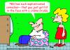 Cartoon: CREME BRULEE PBS TELEVISION (small) by rmay tagged creme,brulee,pbs,television